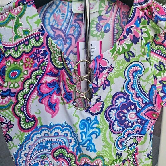 IVY ROAD paisley flowy dress new w tags small msrp $68 - Picture 11 of 13